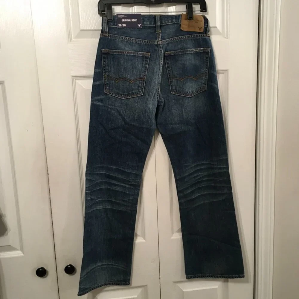American Eagle Outfitters Boys Indigo Wash Denim Jeans
